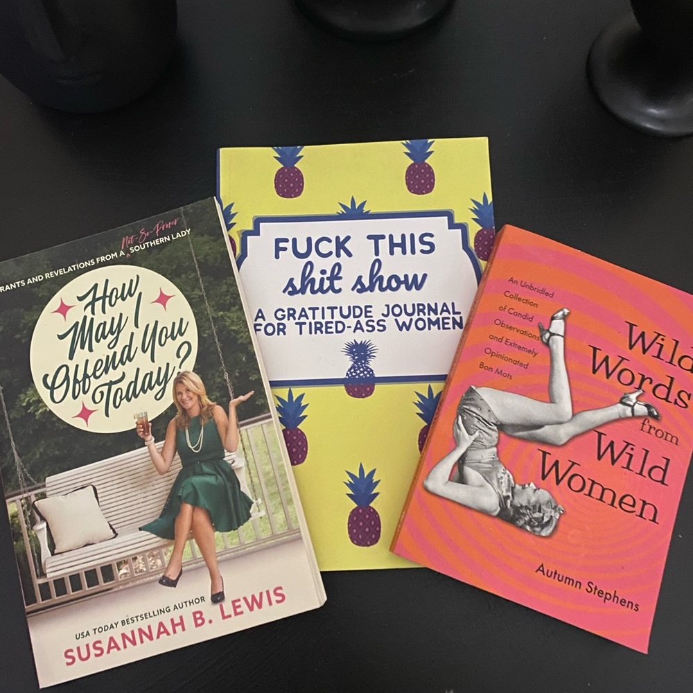3 new books -